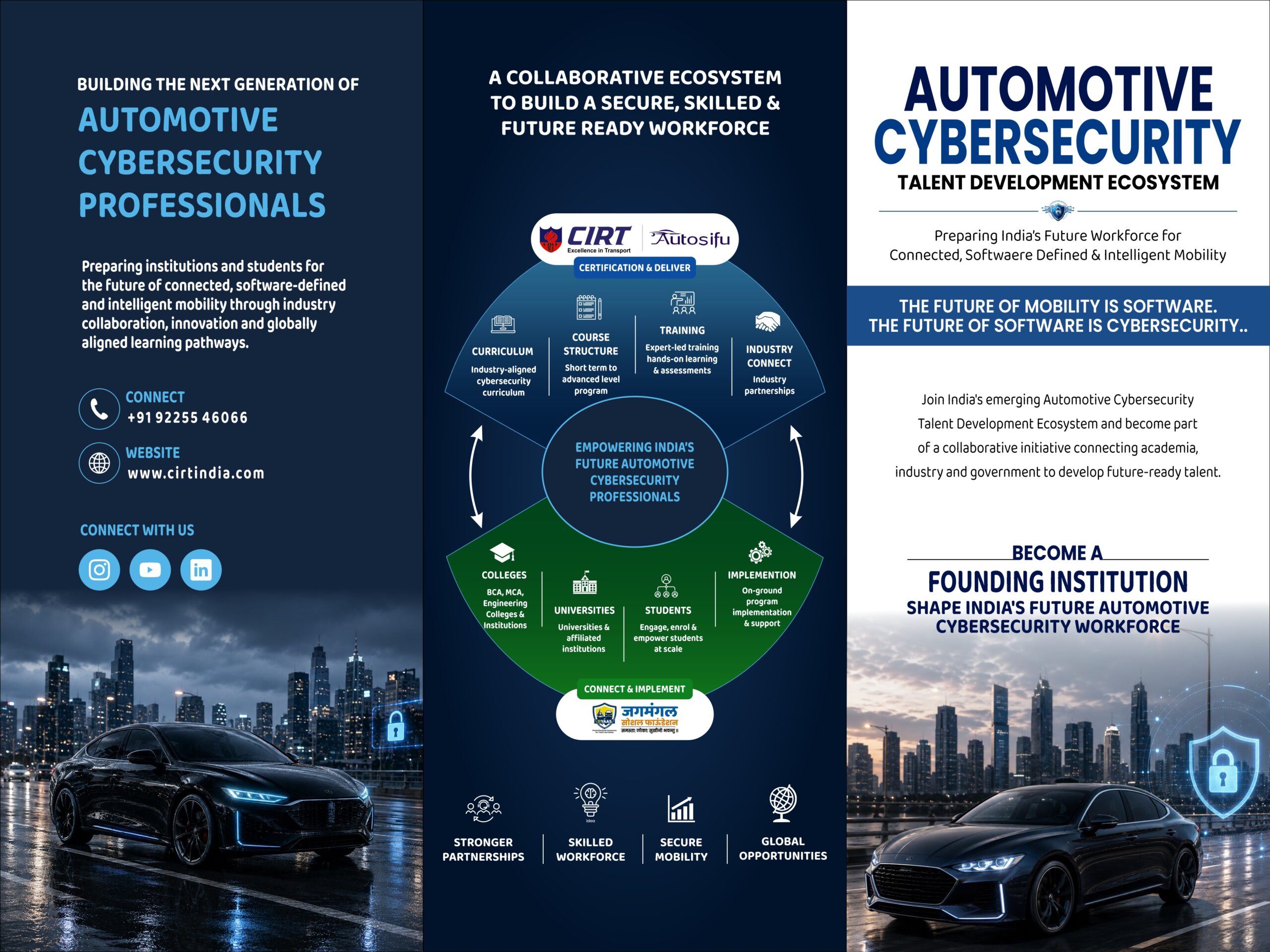 Automotive Cybersecurity Talent Development Ecosystem brochure